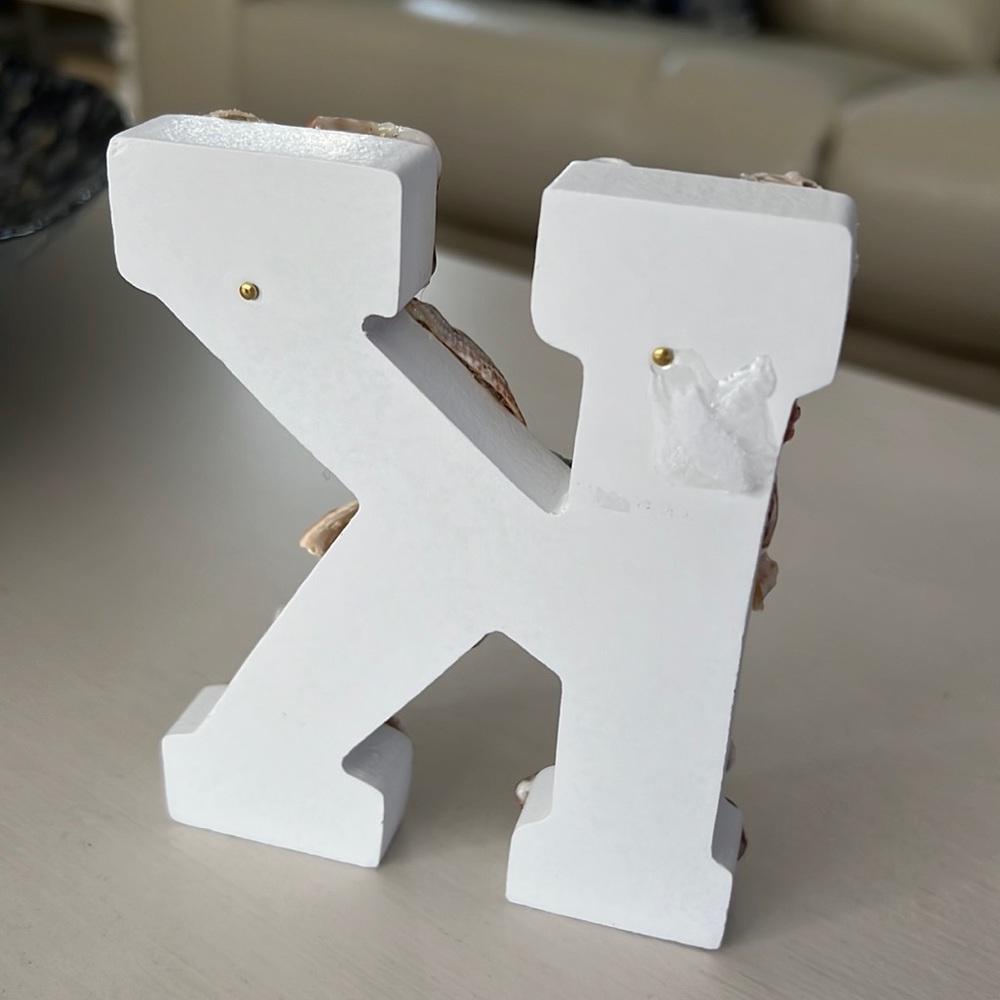 Seashell Initial K - Picture 3 of 3